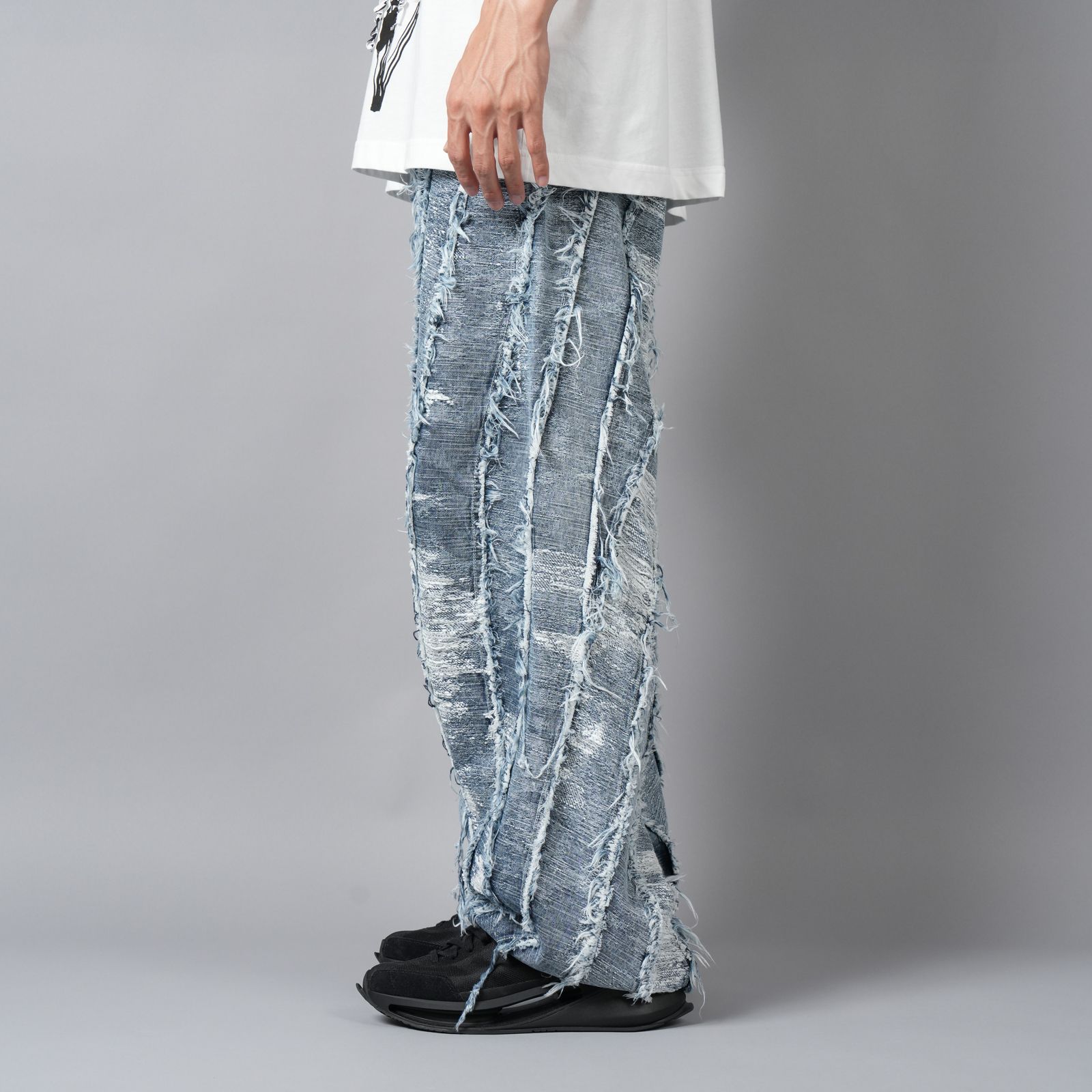 【ラスト1点】Denim Pants / デニムパンツ (インディゴケミカル)