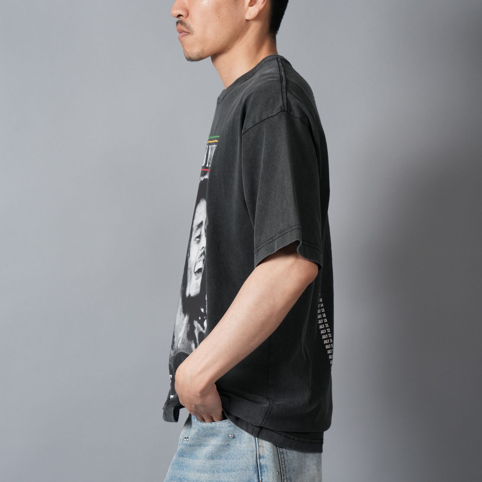 UIZZ-22569 / BOB MARLEY / ボブマーリー / Tシャツ (ブラック)