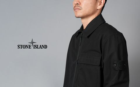 ロゴを隠す美学 – Stone Island Ghost Piece