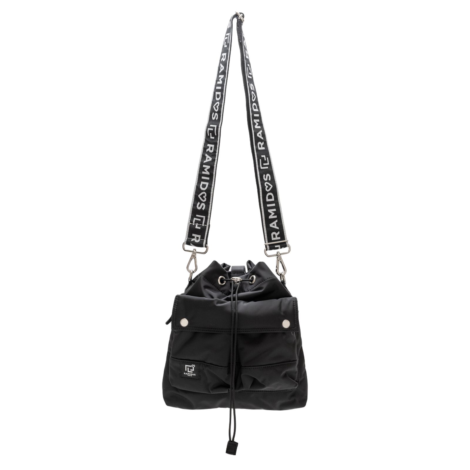 【ラスト1点】【限定】BASICKS x RAMIDUS Helmet Purse Bag / ヘルメッドバック (ブラック)