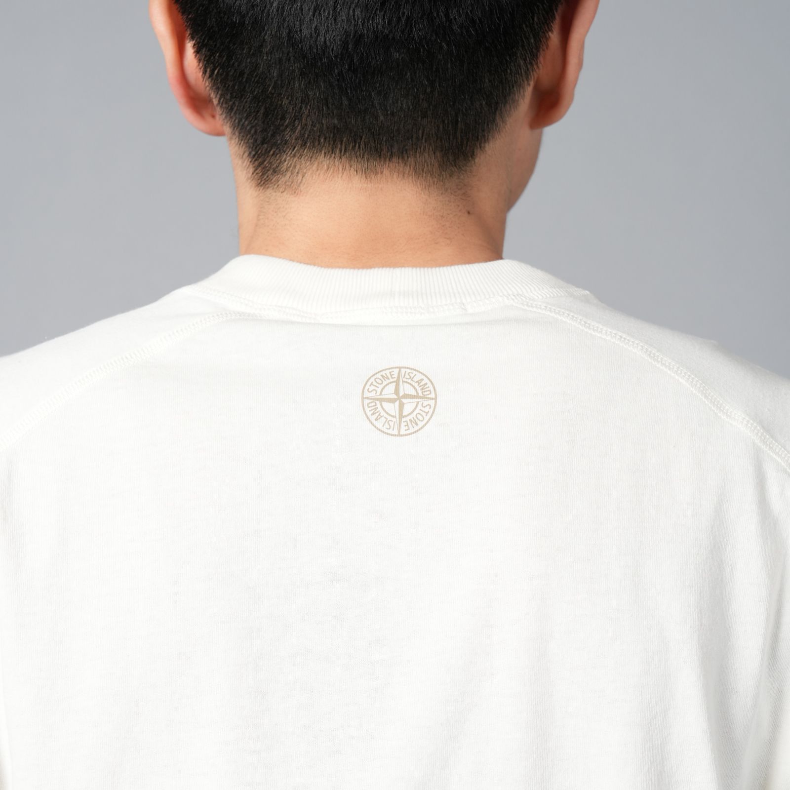 【残りわずか】2100020 / ORGANIC COTTON JERSEY / Tシャツ [ガーメントダイ]  (アイボリー)