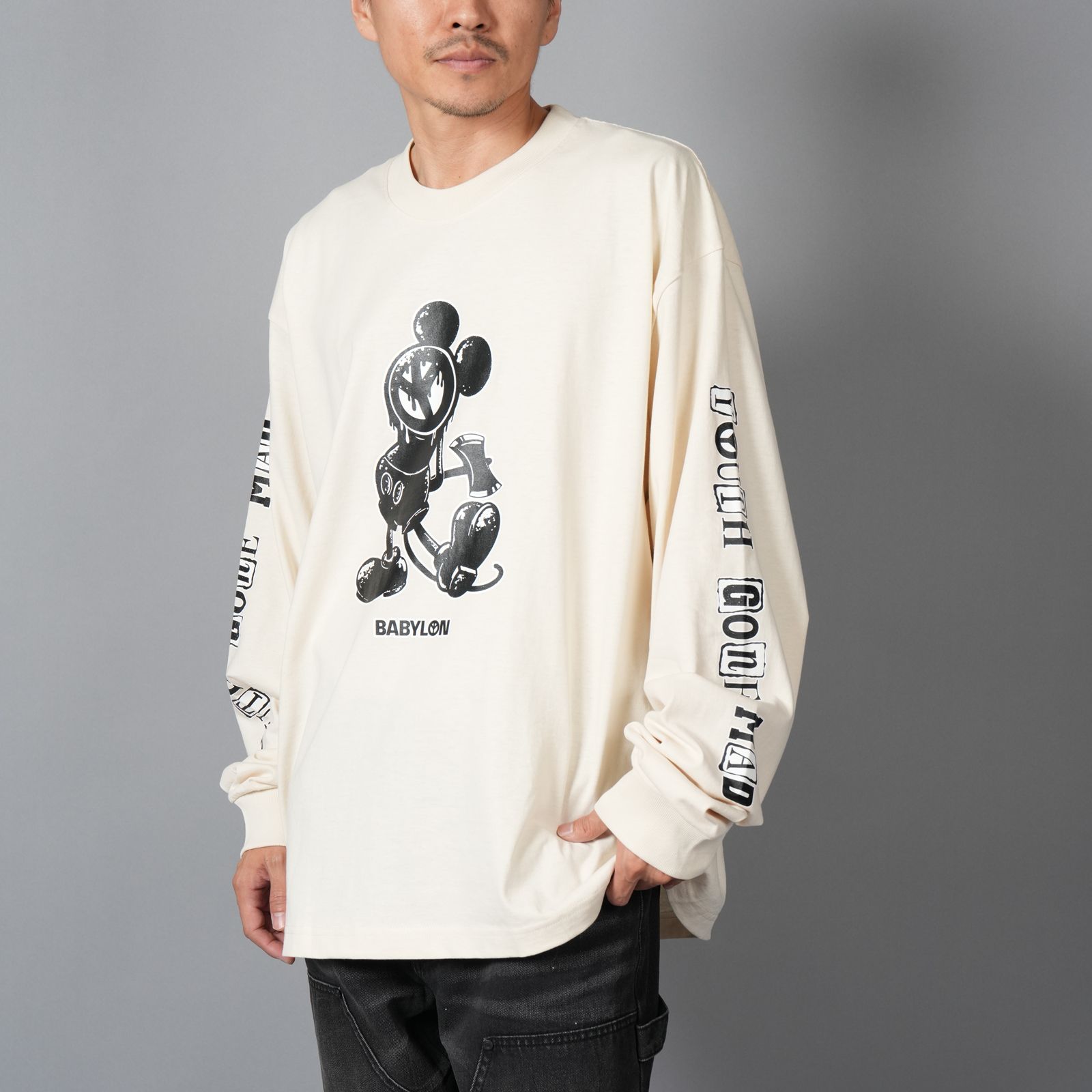 L/S YOUTH GONE MAD TEE / ロンT・カットソー  (サンディーショア)