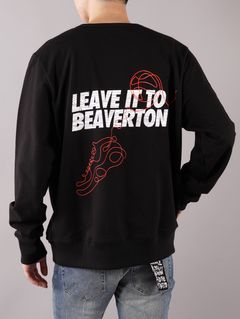 LEAVE IT TO BEAVERTON CREWNECK LITB / リーヴ イット トゥ ビーバートン クルーネック(ブラック)