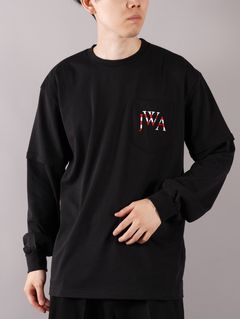 ラスト1点 / TROMPE-L'OEIL T-SHIRT / トランプルイユ Tシャツ (ブラック)