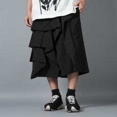 【ラスト1点】RUFFLE SHORTS  / ラッフルショーツ (ブラック)