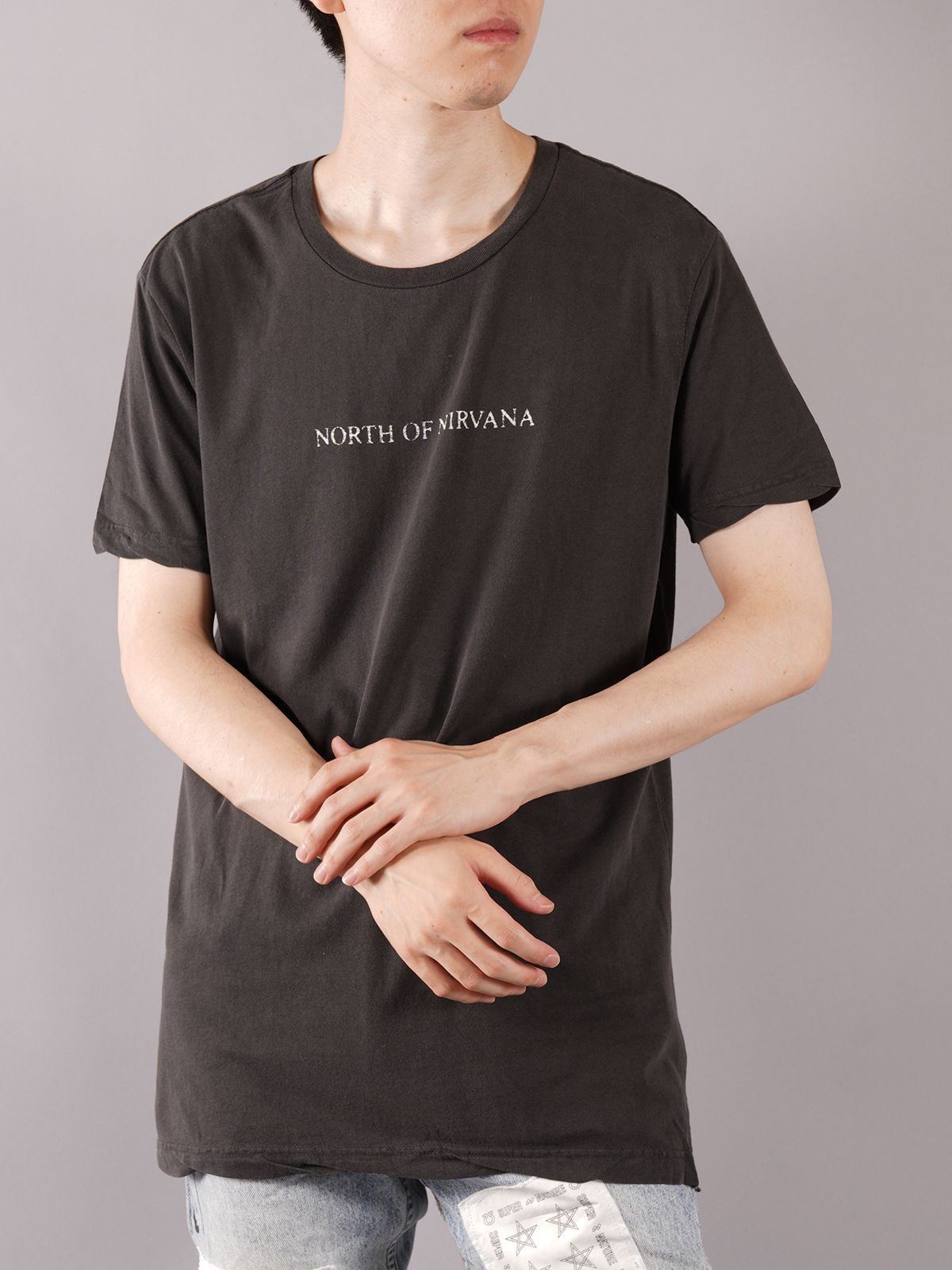 ラスト1点 / NORTH NIRVANA SS TEE - Tシャツ (ブラック)