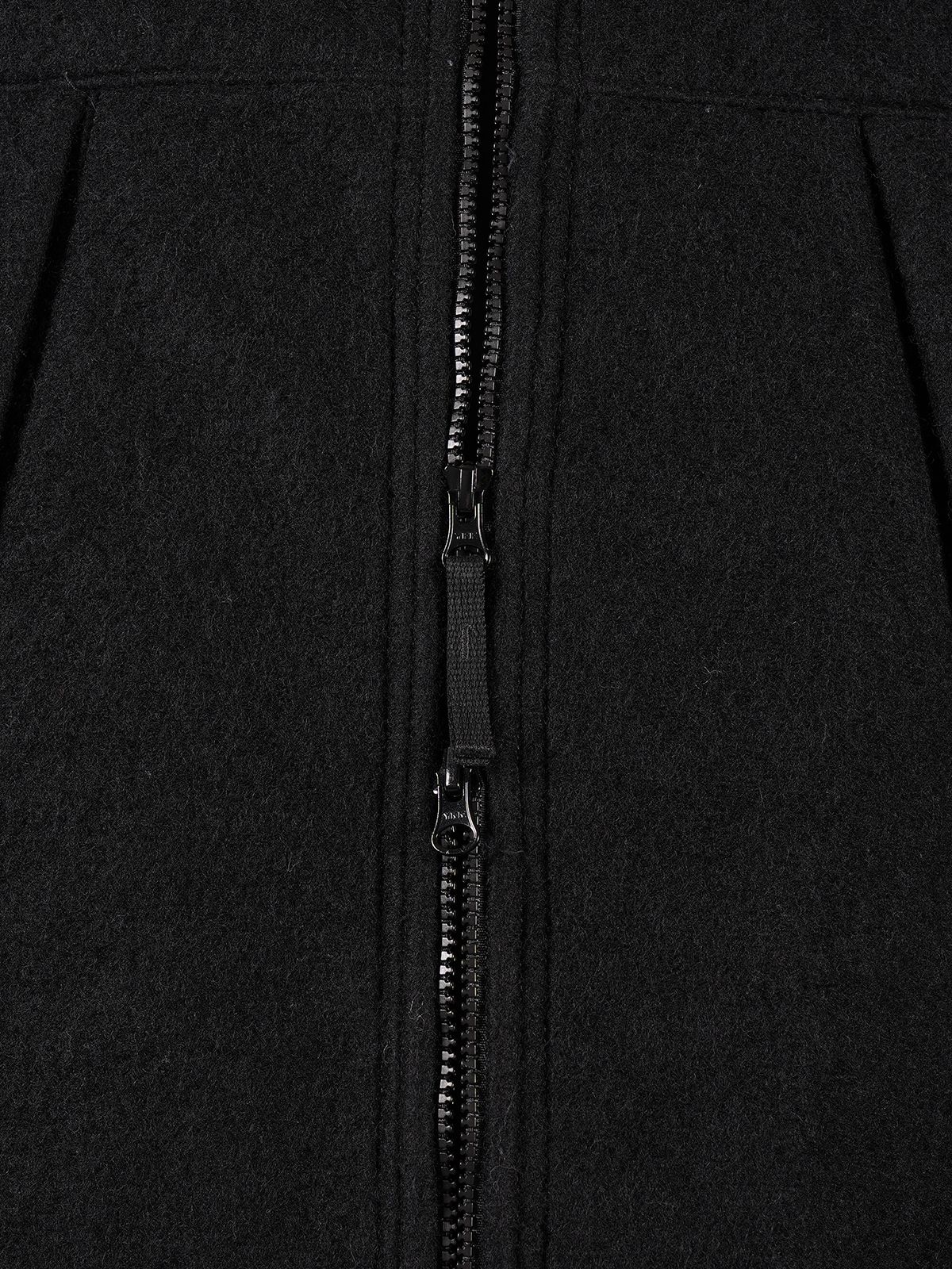 G0124 S/LESS JACKET_CHAPTER 2 LANA COTTA 4L / ジレ ベスト / ブラック
