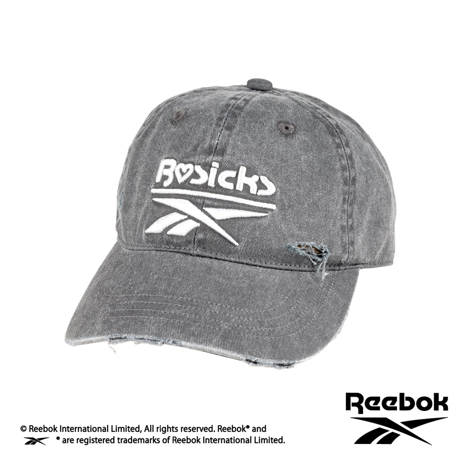 【限定】BASICKS x Reebok Logo Cap / ロゴ キャップ (ブラック)