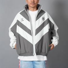 【ラスト1点】CORDURA CHEV PUFF JACKET / パフジャケット (グレー/ホワイト)