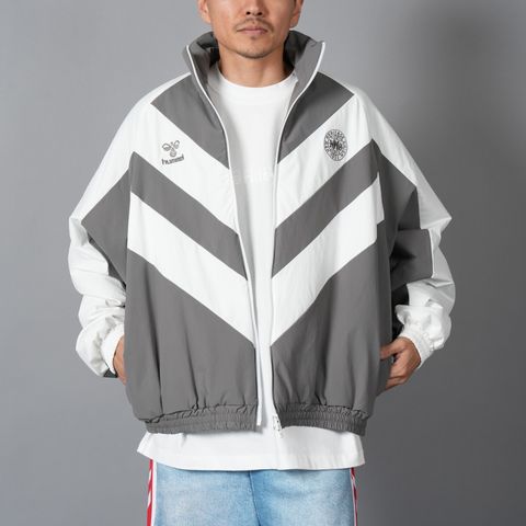 CORDURA CHEV PUFF JACKET / パフジャケット (グレー/ホワイト)