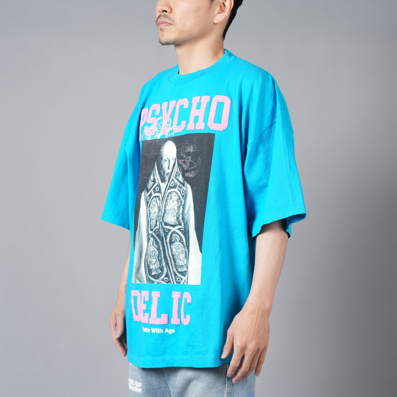 Psychodelic Tee / サイデリック Tシャツ [XLサイズ] (ブルー)