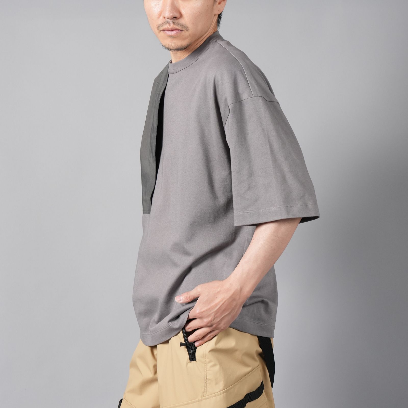 【ラスト1点】COOL MAX S/S TEE / クールマックス  / Tシャツ (グレー)