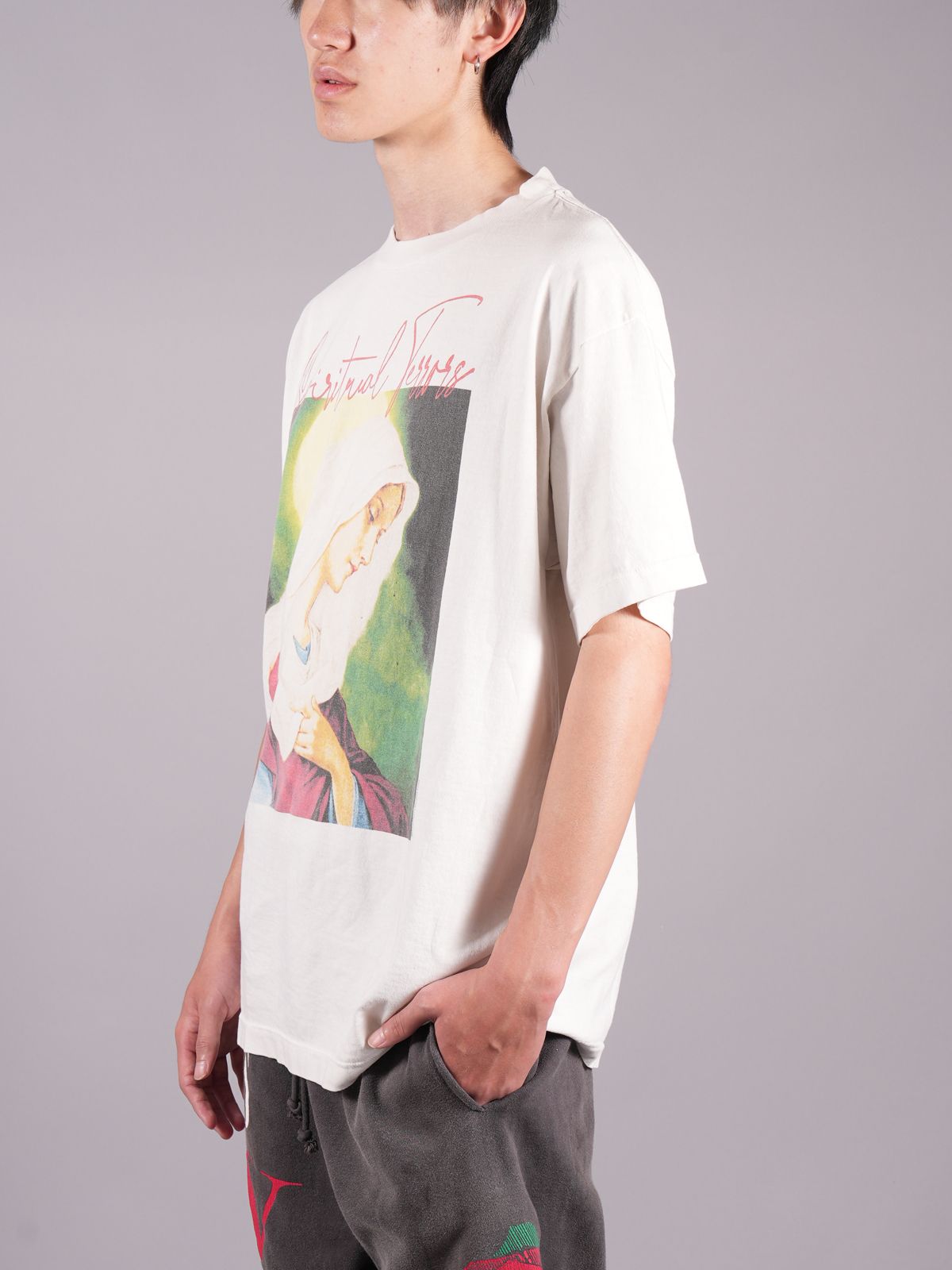 SAINT M×××××× - ラスト1点 / SM-A22-0000-008/SS TEE/ SPIRITUL MARIA