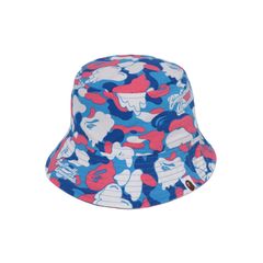 【コラボ】EU-MK8-0000-C13 / EU APE ALOHA BUCKET HAT / バケットハット(ブルー)