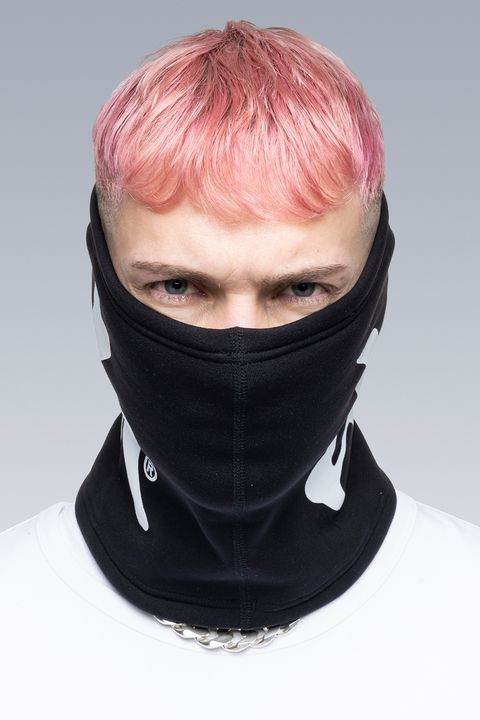 NG1-PS / Retroreflective Powerstretch Neck Gaiter Gen. 1 Next To Skin (NTS) / ネックゲイター [ストレッチ入り] (ブラック)