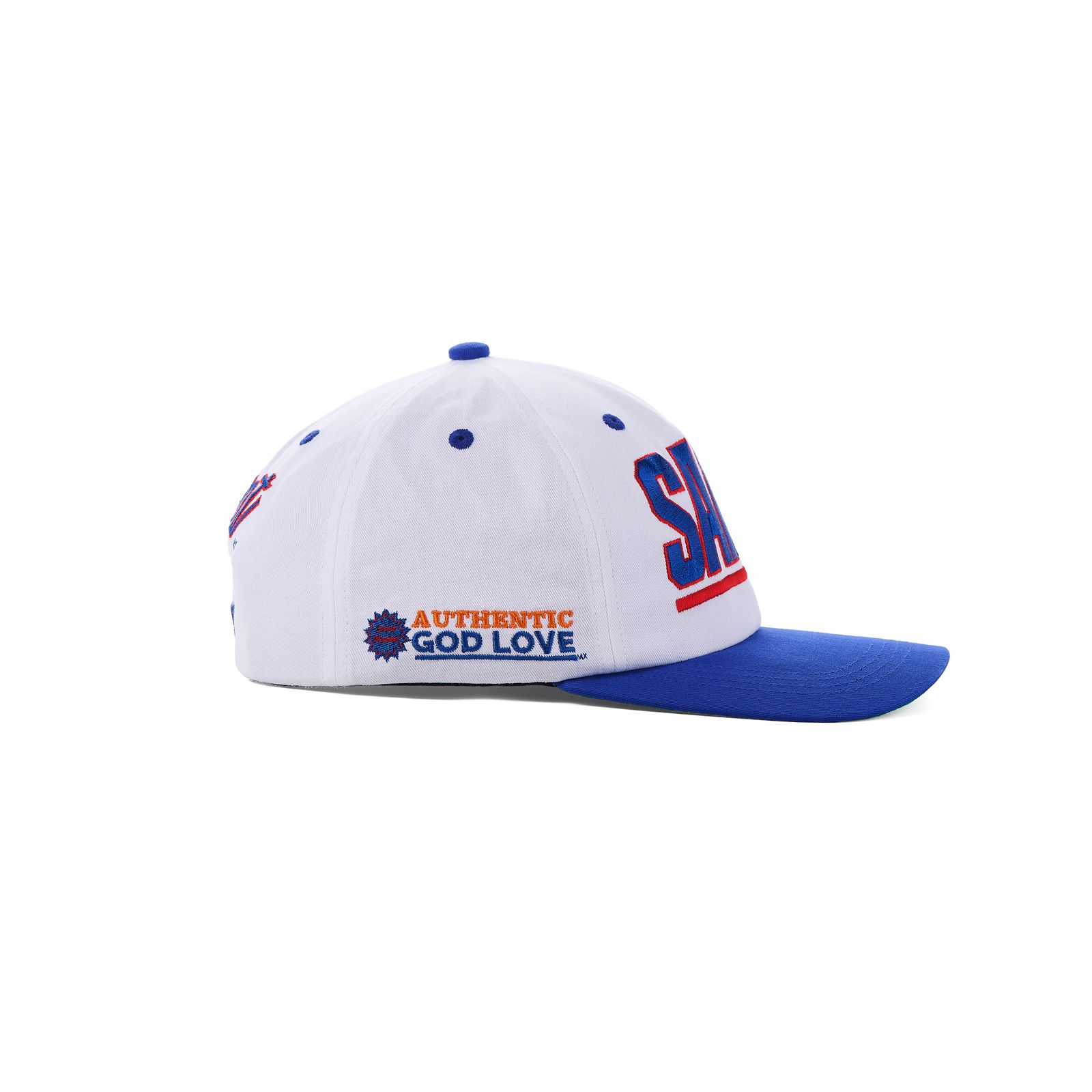 [8月10日(土)10時発売!!] SM-YS1-0000-077 / CAP / SAINT / WHITE+BLUE /  キャップ (ホワイト/ブルー)