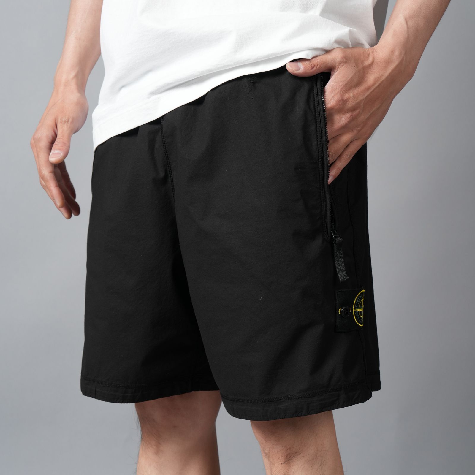 L100019 / CARGO SHORTS / カーゴショーツ (ブラック)