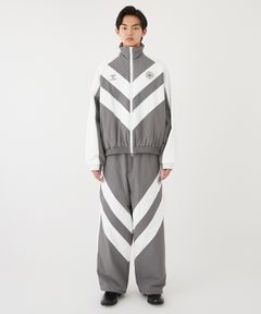 CORDURA CHEV PUFF JACKET / パフジャケット (グレー/ホワイト)