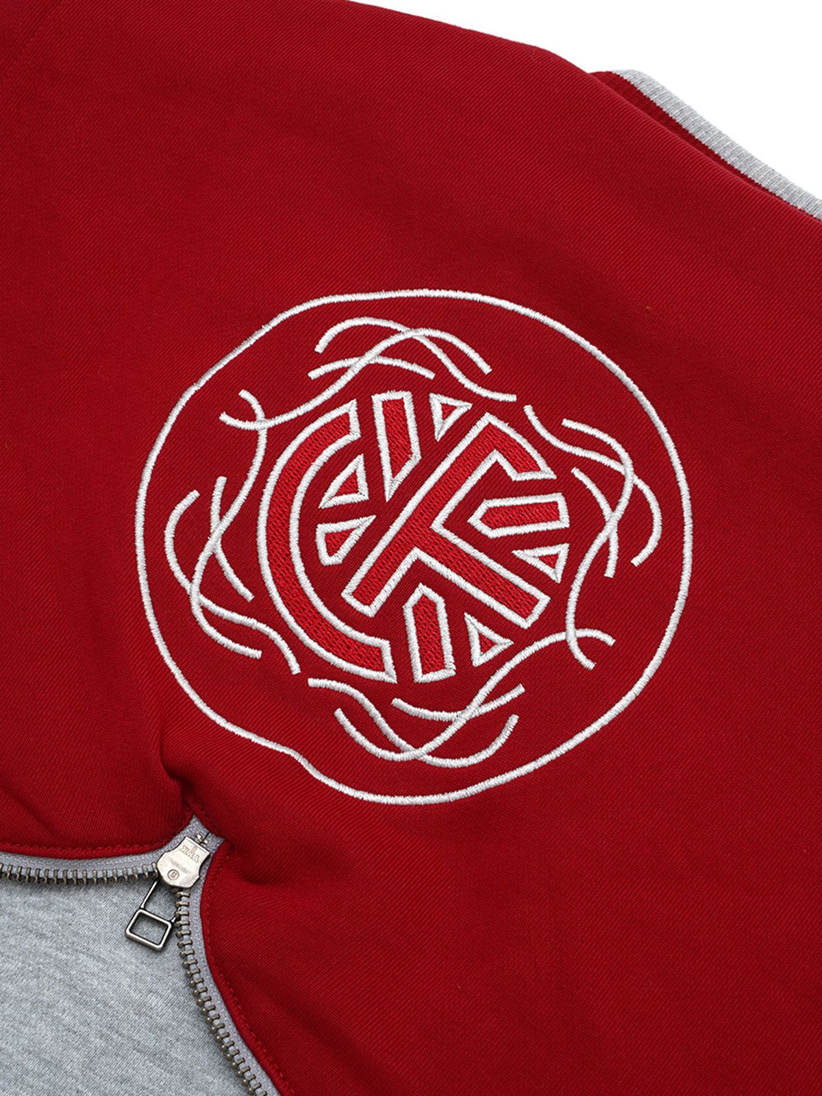 【限定】 FACETASM × FRUIT OF THE LOOM STADIUM SWEAT JACKET / スタジアム スウェットジャケット[ユニセックス](グレー)