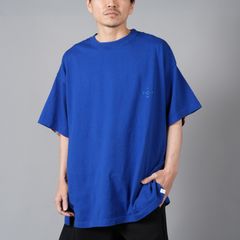 【ラスト1点】RIB BIG TEE / リブ ビッグ Tシャツ (ブルー)
