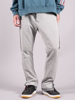【ラスト1点】LAYERED WAFFLE SWEAT PANTS / スウェットパンツ / グレー / メンズ