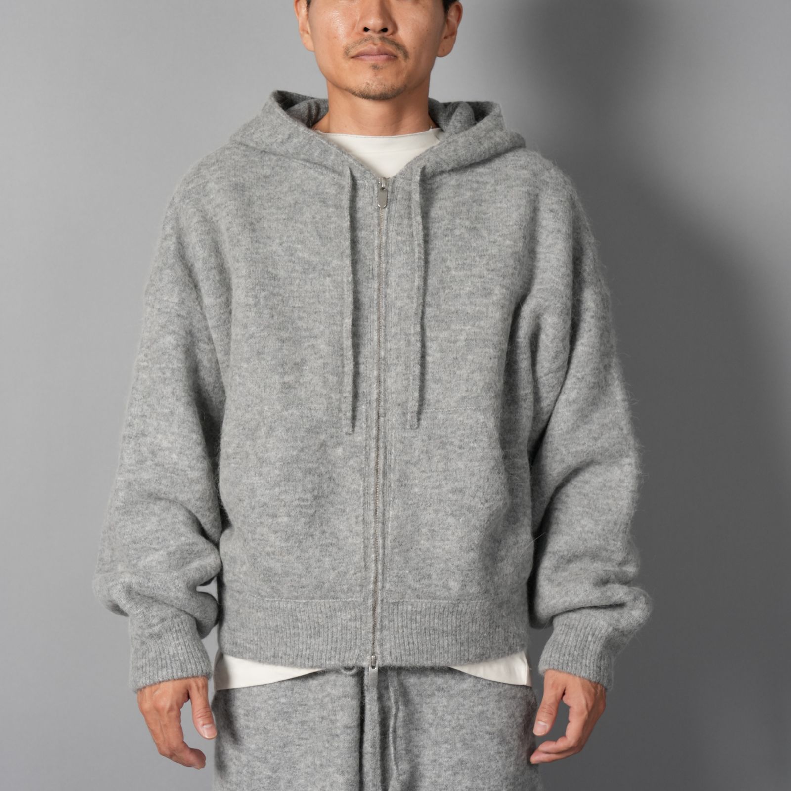 ALPACA KNIT V2 JACKET  / アルパカ ニットジャケット (アルパカクロウド)