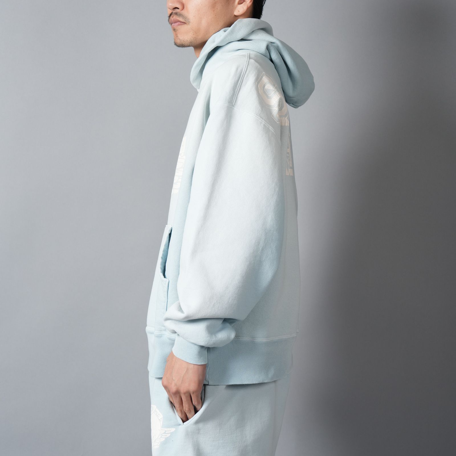 【ラスト1点】SM-MK8-0000-059 / HOODIE / BABY MICHAEL / SKY BLUE / パーカー・フーディー (スカイブルー)