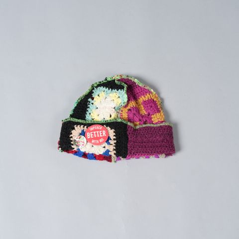 Chateau Blanket Hat  / シャポー V2 / ニットキャップ (マルチカラー)