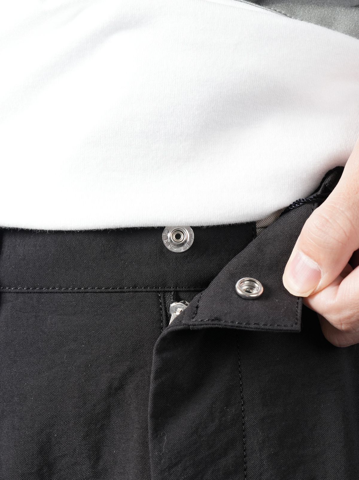WVN BIG POCKET PANTS / ビッグポケットパンツ  (ブラック)
