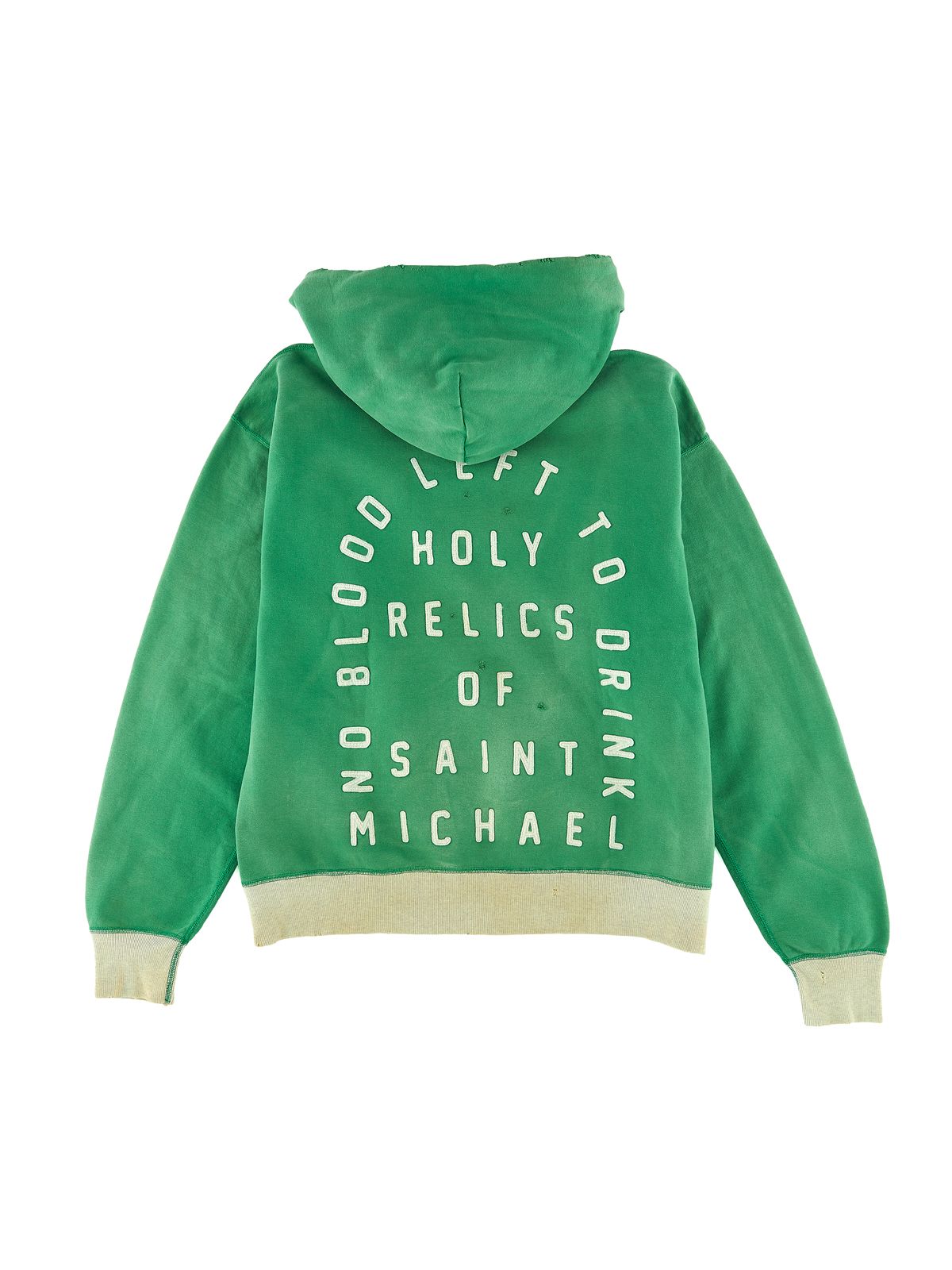 SAINT M×××××× - ラスト1点 / SM-S22-0000-041 / HOODIE / FELT / フーディー (グリーン) |  Confidence