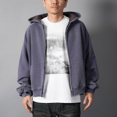 SIREN, thermal lined zip up / ジップアップパーカー (ネイビーブルー)