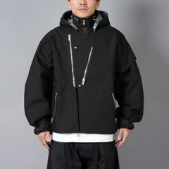 J68W-BQ / 3L Rider Jacket Gen. 1 / ライダージャケット / ナイロンジャケット[ワイドフィット](ブラック)