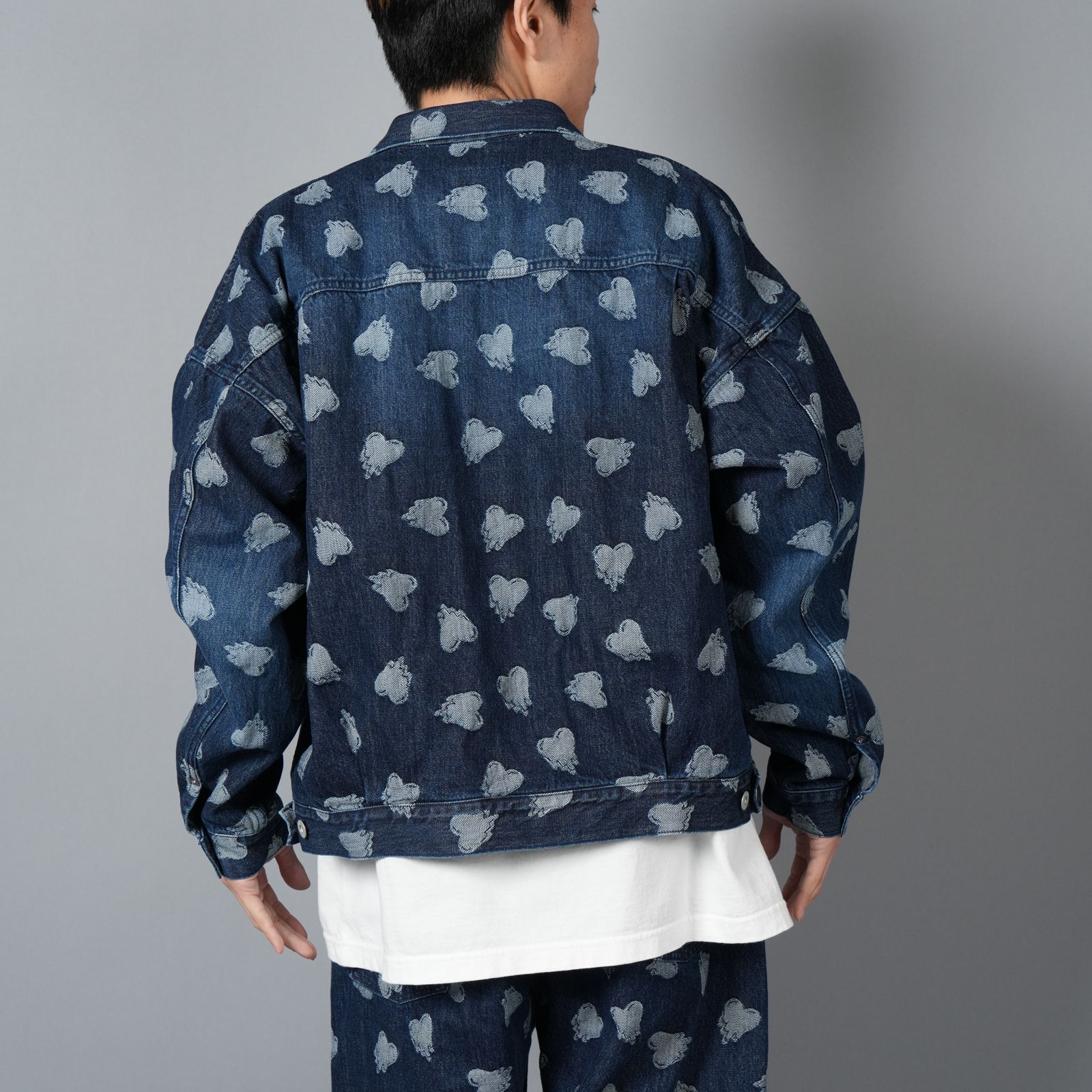 【ラスト1点】EU-HR8-0000-001 / EU DENIM JACKET / BLUE / デニムジャケット (ブルー)
