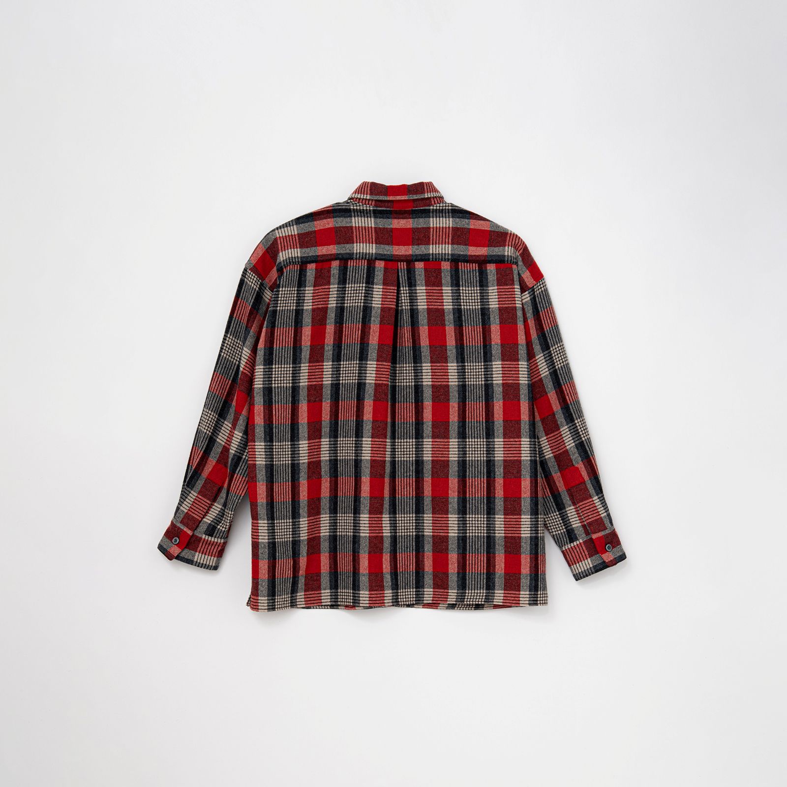 Classic Wool Shirt / クラシックウールシャツ (レッド)