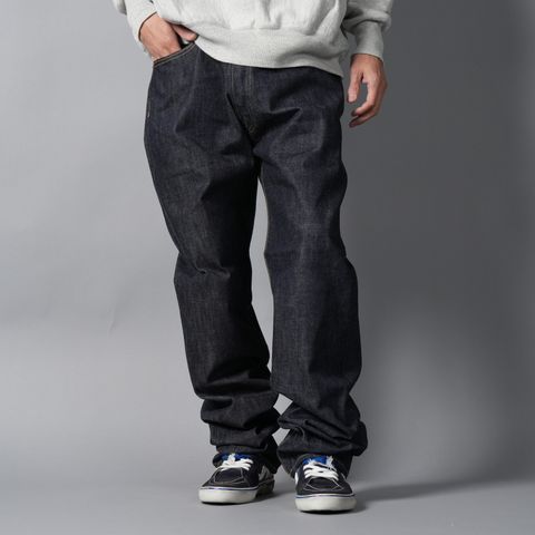 【残りわずか】【コラボ】SM-HR1-0000-C61 / BB_DENIM PNT /  5PKTS REGID / BLUE / デニムパンツ (ブルー)