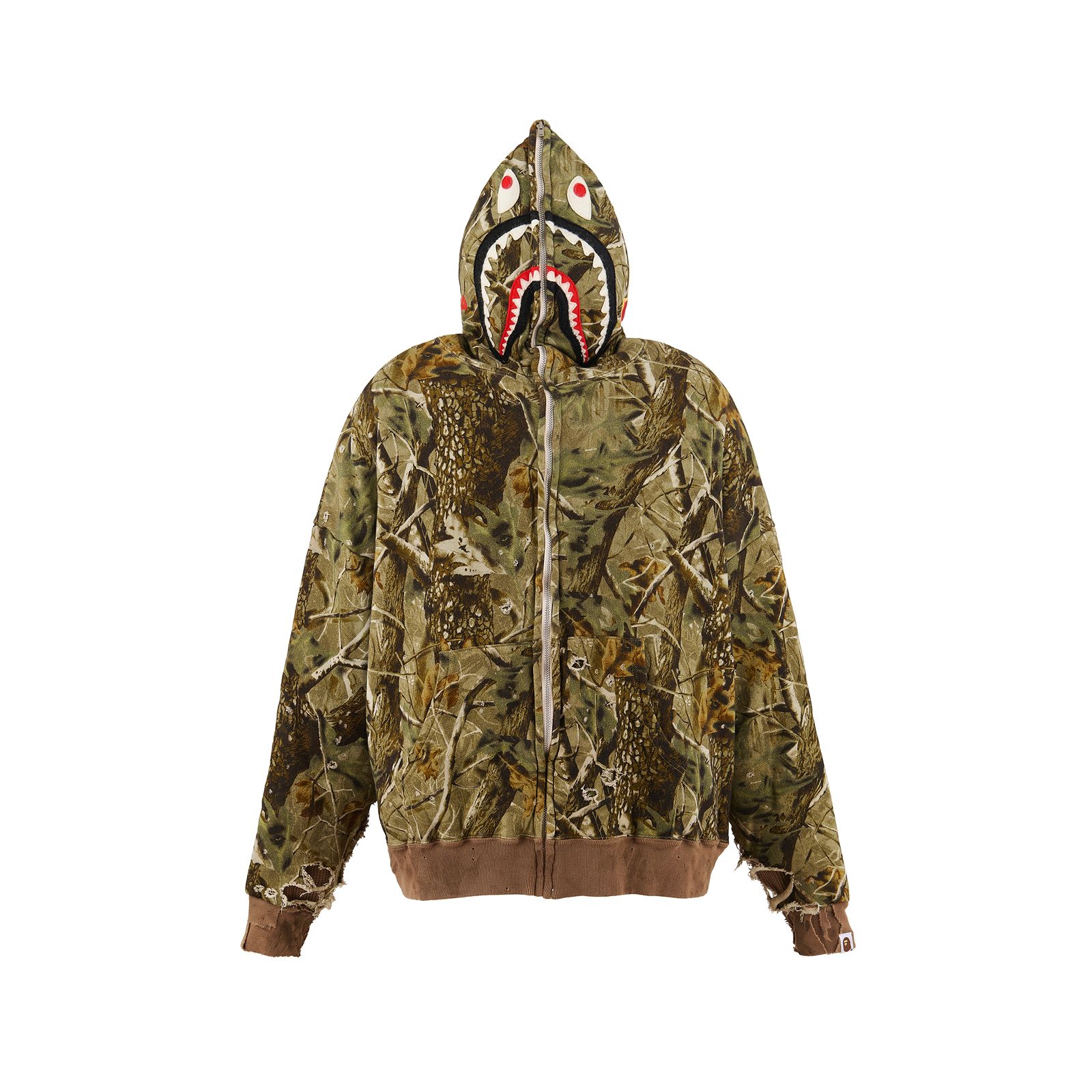 SM-HR1-0000-C38 / BAPE_ZIP HOODIE / SAHARK / CAMO / ジップフーディー (カモ)