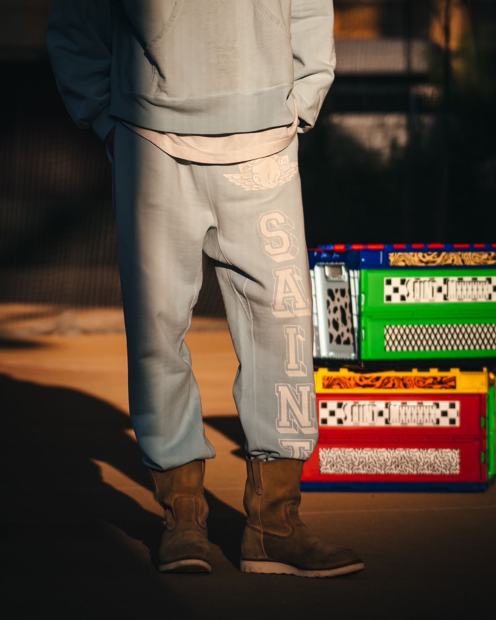 SM-MK8-0000-064 / SWT PANTS / BABY MICHAEL / SKY BLUE / スウェットパンツ (スカイブルー)