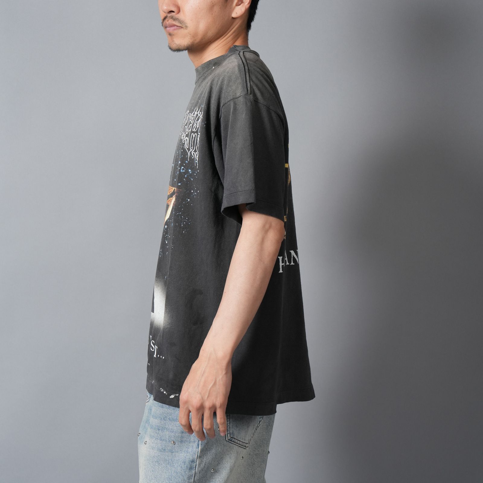 【ラスト1点】SM-MK8-0000-002 / SS T-SHIRT / JESUS / BLACK / Tシャツ (ブラック)