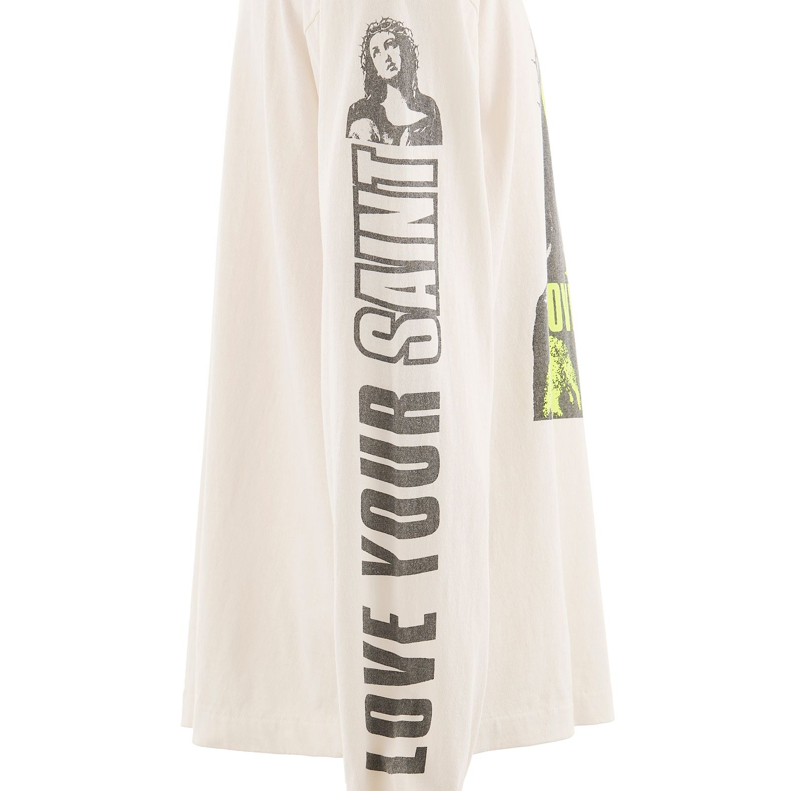 【ラスト1点】SM-YS1-0000-017 / LS TEE / LOVE UR SAINT / WHT / ロンT・カットソー (ホワイト)