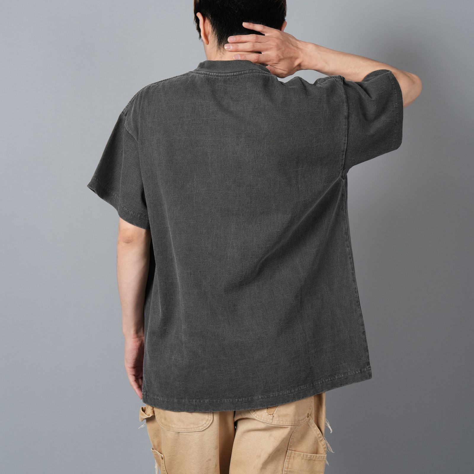 【残りわずか】PRINTED TEE SHIRTS "COMIC" / プリントTシャツ コミック / Tシャツ (ブラック)