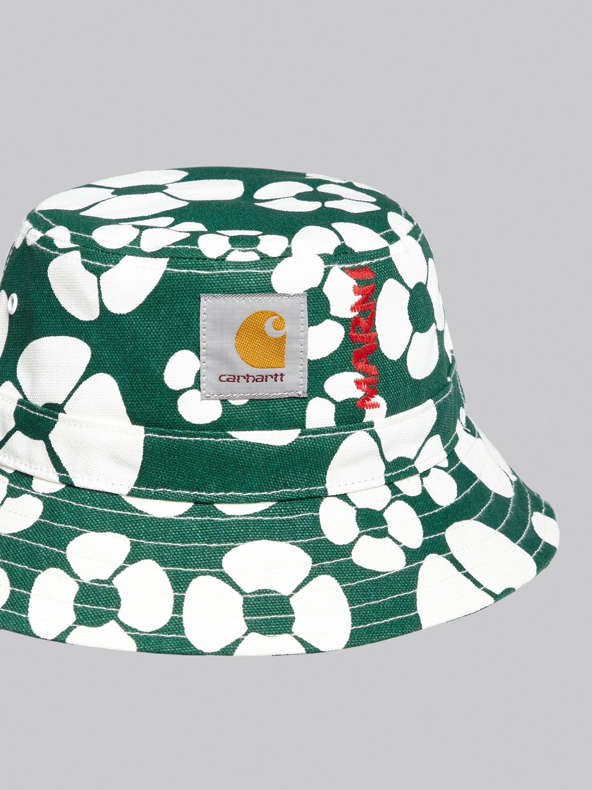 MARNI - 【ラスト1点】 MARNI X CARHARTT WIP - GREEN BUCKET HAT 