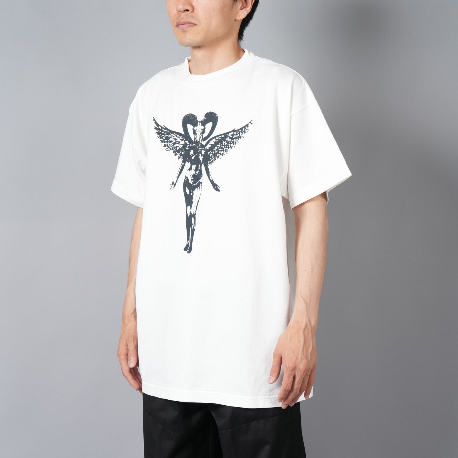 【ラスト1点】[8月10日(土)10時発売!!] PRINTED TEE SHIRTS "CHIMERA" / Tシャツ (ホワイト)