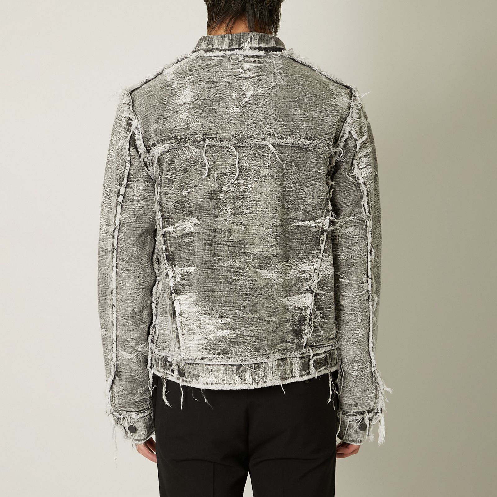 3RD TYPE denim JACKET / サードタイプ デニムジャケット (ブラックケミカル)
