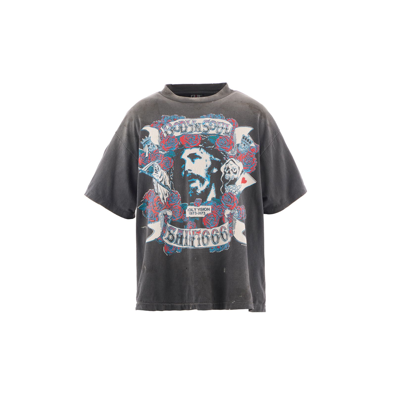 【ラスト1点】SM-HR1-0000-014 / SS TEE / BODYN SOUL / BLACK / Tシャツ (ブラック)