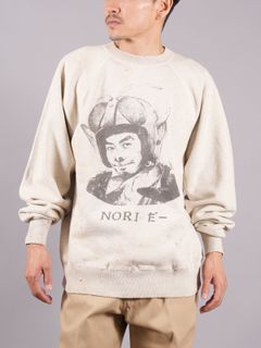 【ラスト1点】【限定】SM-A23-0000-C08 / KN_CRW SWT / NORIDA- / クルーネックスウェット  (グレー)