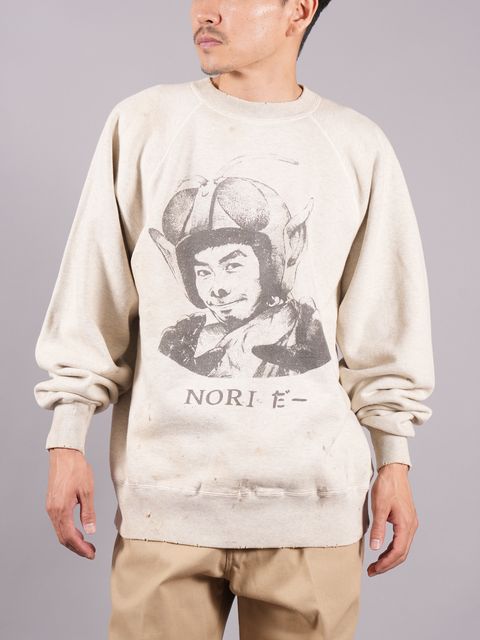 【ラスト1点】【限定】SM-A23-0000-C08 / KN_CRW SWT / NORIDA- / クルーネックスウェット  (グレー)