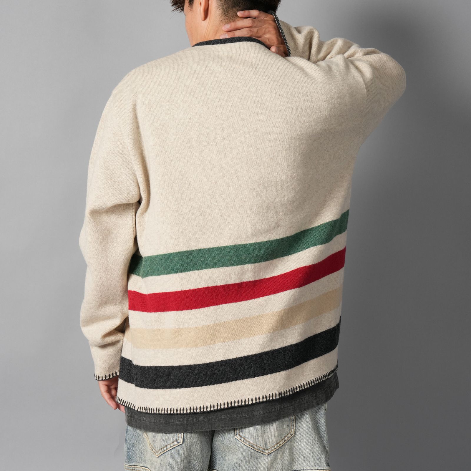 Hudson's Knit Cardigan / ニットカーディガン (クリーム)