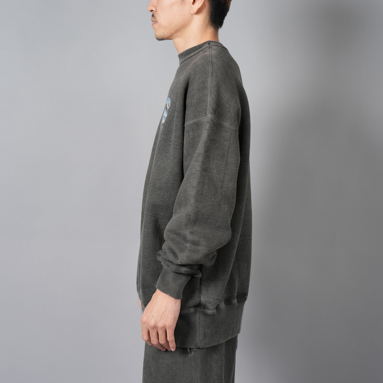 LASTMAN - PRINTED CREW NECK 