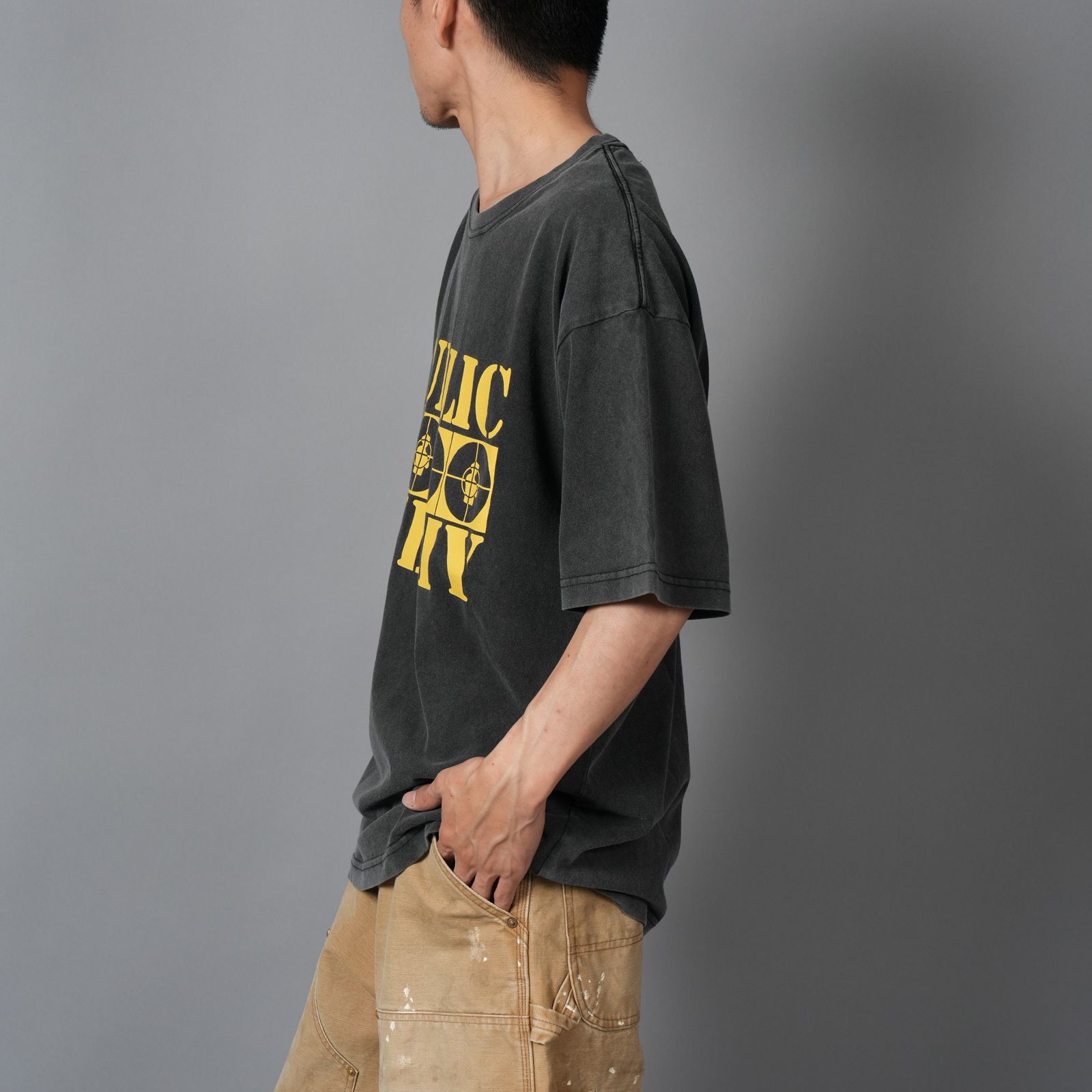 UM25AW-20 / PUBLIC ENEMY / パブリックエネミー / Tシャツ (ブラック)