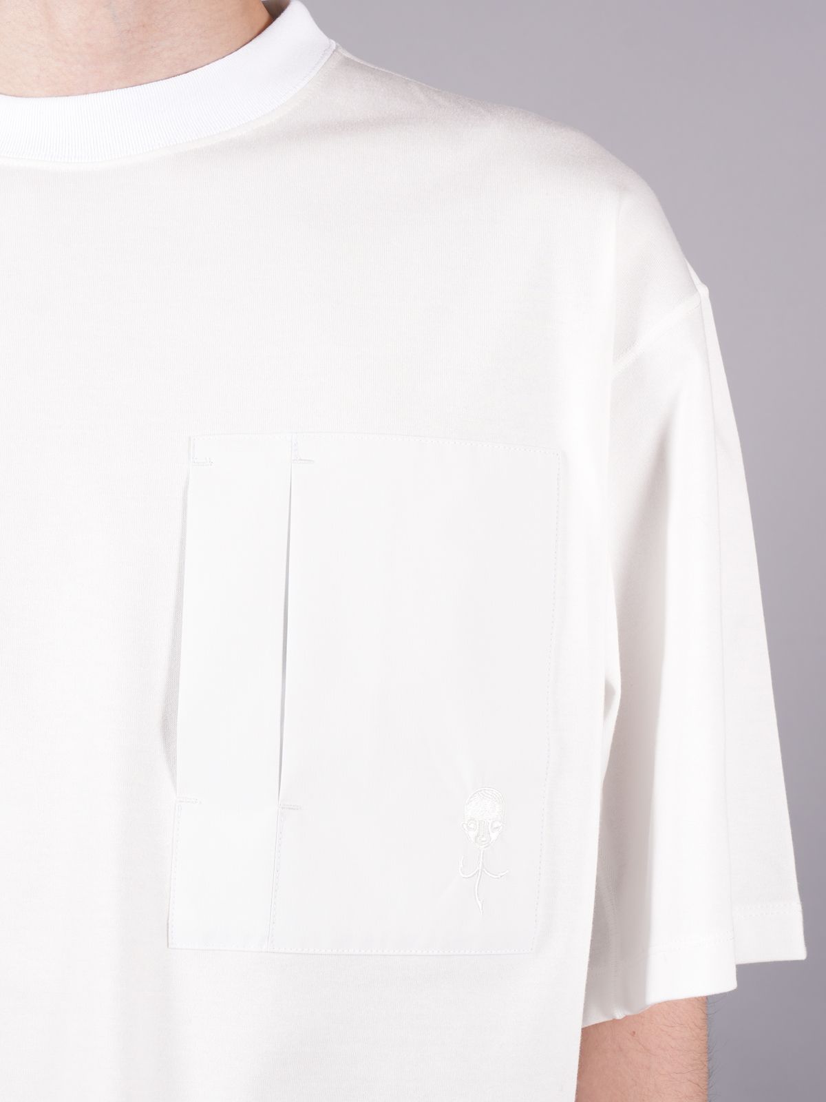【ラスト1点】 COTTON PLATING SHORT T SHIRTS / Tシャツ (ホワイト)